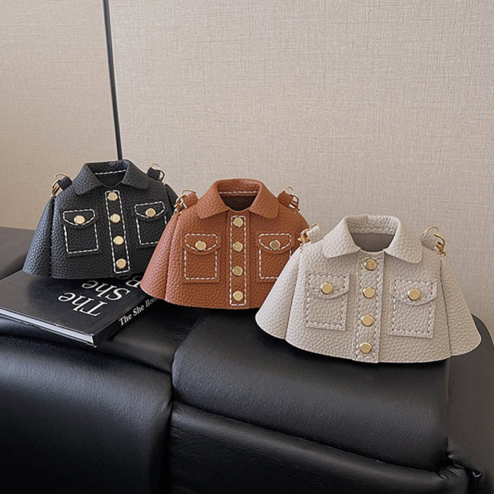 DIY PU Leather Shoulder Bag Kit for Beginners – Handmade Crossbody & Handbag Sewing Kit with Pre-Cut Materials and Video Tutorial