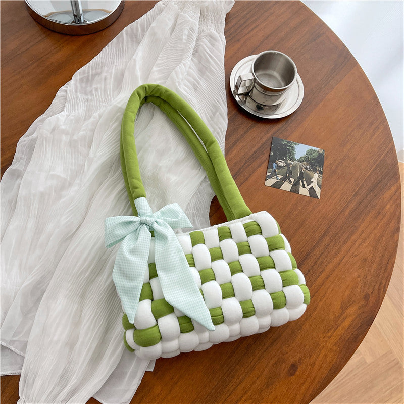 DIY Mini Handbag Kit for Beginners – Handmade Tote & Shoulder Bag Sewing Kit with Video Tutorial