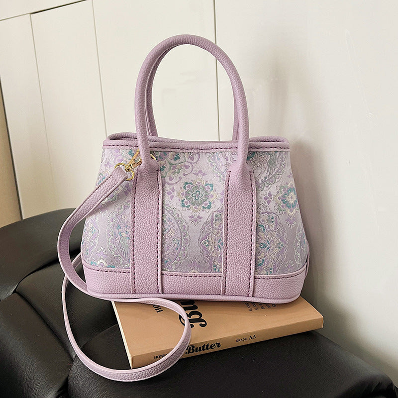 DIY Handbag Craft Kit | Beginner-Friendly PU Leather Tote Bag Set | 8-Min Easy Handmade Shoulder & Crossbody Bag Kit