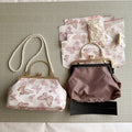 DIY Embroidered Crossbody Bag Kit for Beginners – Pre-Cut Sewing Craft Set with Video Tutorial, Handmade Floral Shoulder Bag DIY Kit