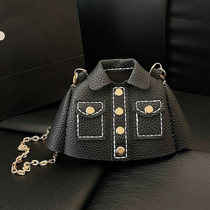 DIY PU Leather Shoulder Bag Kit for Beginners – Handmade Crossbody & Handbag Sewing Kit with Pre-Cut Materials and Video Tutorial