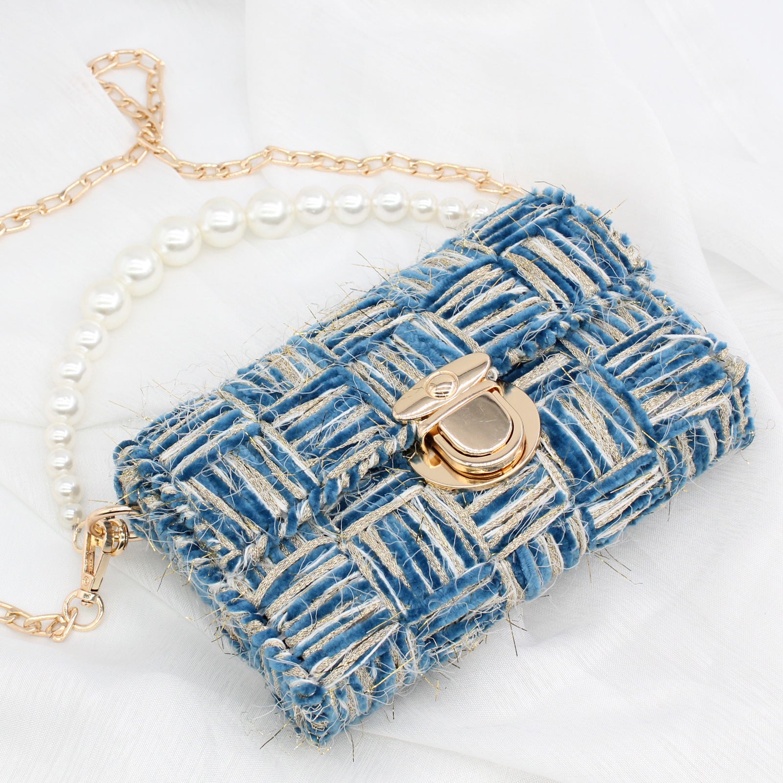 DIY Handmade Handbag Kit | Beginner-Friendly 8-Minute Craft Tote Bag Set | Pre-Ready Weaving Shoulder & Crossbody Bag