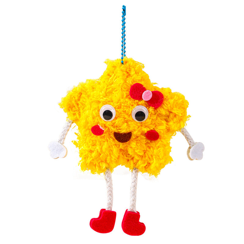 DIY Yarn Hanging Ornament Kit | Kids Educational Craft Set (6 Designs) | Felt & Wool Handmade Pendant Toys for Early Learning & Parent-Child Activity