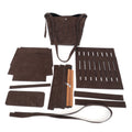 DIY PU Leather Tote Bag Kit | Beginner-Friendly Handmade Crossbody & Shoulder Bag Craft Set with Video Tutorial