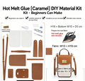 DIY Leather Phone Bag Kit – Beginner Crossbody & Shoulder Bag Making Kit