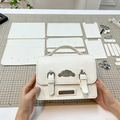 DIY PU Leather Mini Handbag Kit for Beginners | Handmade Crossbody & Shoulder Bag Sewing Craft Set with Video Tutorial