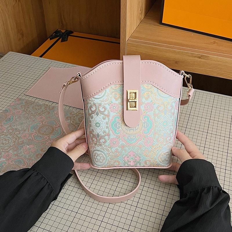 DIY PU Handbag Kit – Handmade Mini Tote Shoulder Bag Craft Set for Beginners with Video Tutorial
