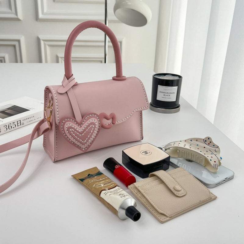 DIY PU Leather Shoulder Bag Kit for Beginners – Handmade Crossbody Purse Craft Set with Video Tutorial