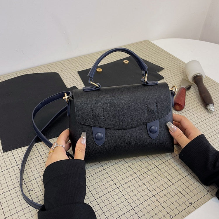 DIY PU Leather Handbag Kit – Handmade Tote, Shoulder & Crossbody Bag Craft Kit for Beginners with Video Tutorial