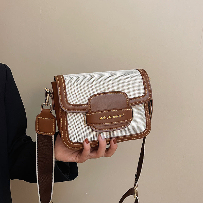 DIY PU Leather Shoulder Bag Kit for Beginners – Pre-Cut & Pre-Punched Crossbody Purse with Video Tutorial