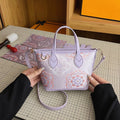 DIY PU Tote Bag Kit – Handmade Shoulder Handbag Craft Set for Beginners with Video Tutorial