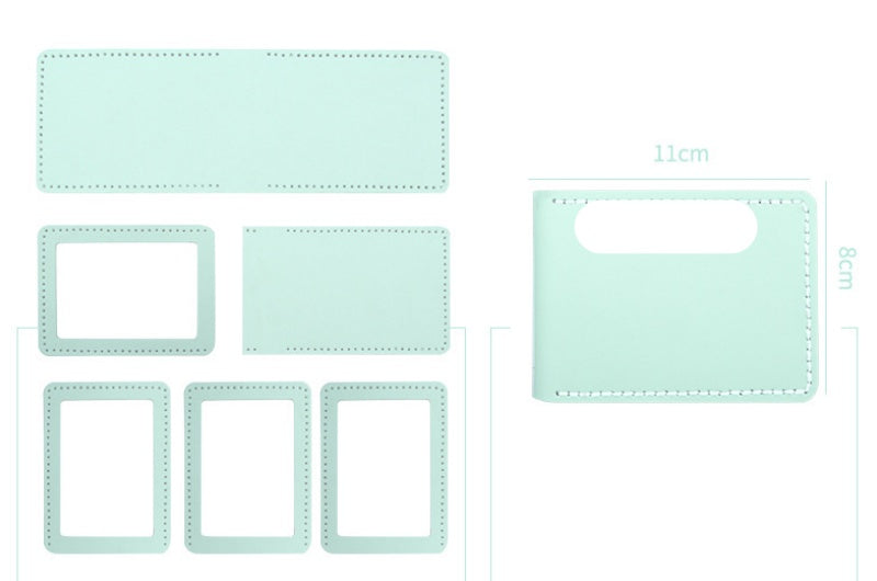 DIY Leather Driving License Holder Kit | Beginner-Friendly Tri-Fold & Bi-Fold Card Wallet Craft Set with Video Tutorial