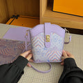 DIY PU Handbag Kit – Handmade Mini Tote Shoulder Bag Craft Set for Beginners with Video Tutorial