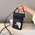 DIY Phone Crossbody Bag Sewing Kit for Beginners – Handmade PU Leather Mobile Bag Craft Set with Video Tutorial