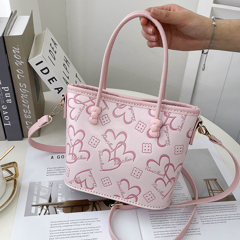 DIY PU Leather Shoulder Bag Kit for Beginners – Handmade Crossbody Purse Sewing Kit with Pre-Cut Pieces & Video Tutorial
