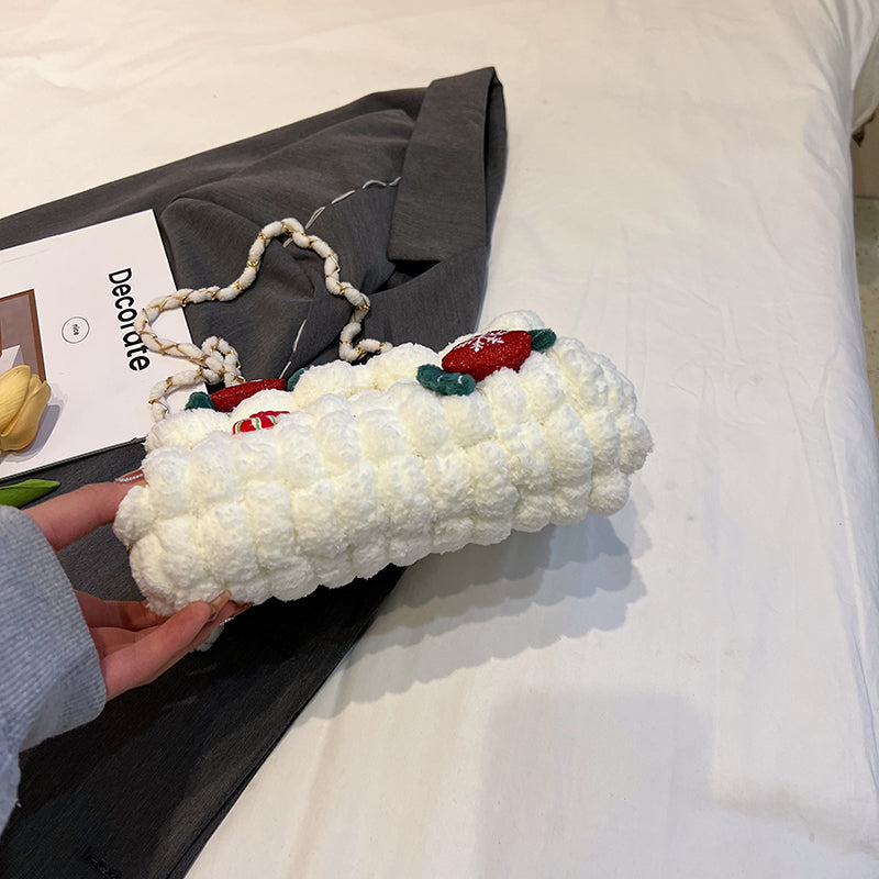 DIY Crochet Shoulder Bag Kit for Beginners – Handmade Crossbody Handbag Craft Kit with Video Tutorial