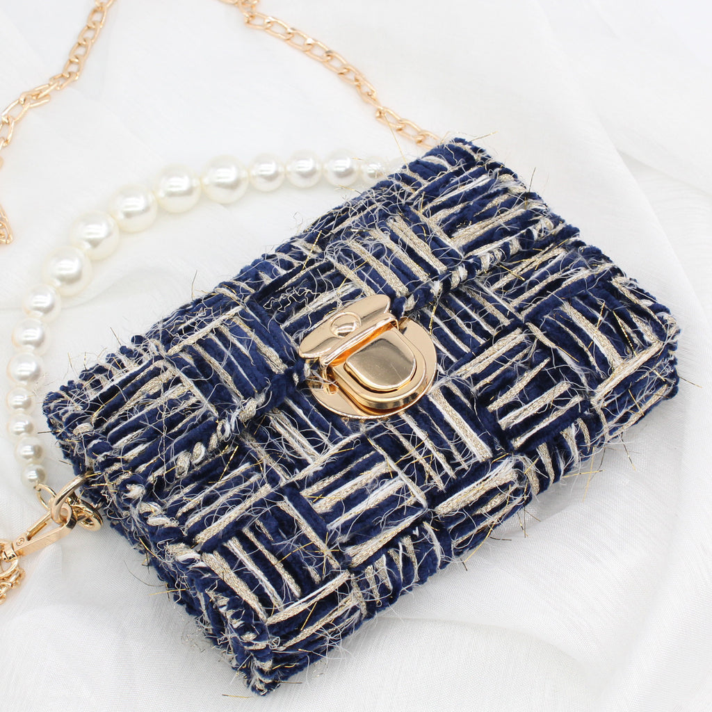 DIY Handmade Handbag Kit | Beginner-Friendly 8-Minute Craft Tote Bag Set | Pre-Ready Weaving Shoulder & Crossbody Bag