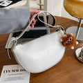 DIY Handmade PU Leather Shoulder Bag Kit – Beginner-Friendly Craft Set with Pre-Cut Materials & Step-by-Step Video Tutorial | Crossbody Adjustable Strap Bag
