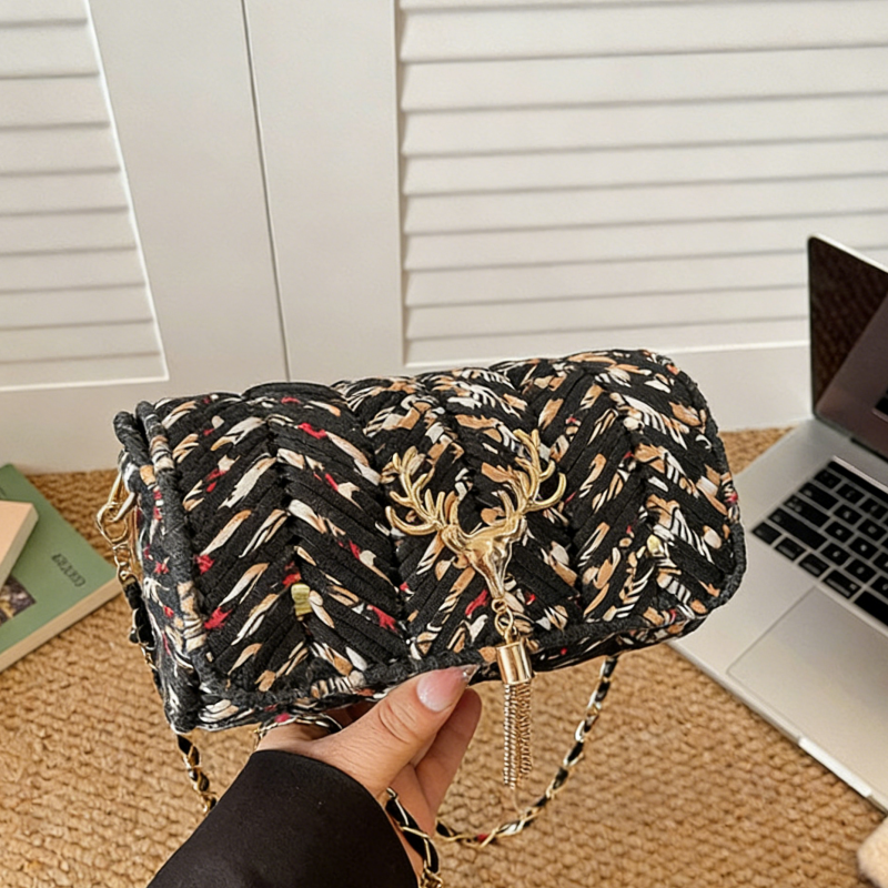 DIY PU Leather Mini Handbag Kit – Handmade Crossbody & Shoulder Bag Craft Kit for Beginners with Video Tutorial