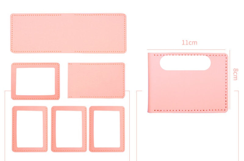 DIY Leather Driving License Holder Kit | Beginner-Friendly Tri-Fold & Bi-Fold Card Wallet Craft Set with Video Tutorial