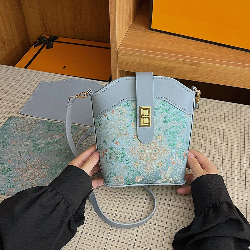 DIY PU Handbag Kit – Handmade Mini Tote Shoulder Bag Craft Set for Beginners with Video Tutorial