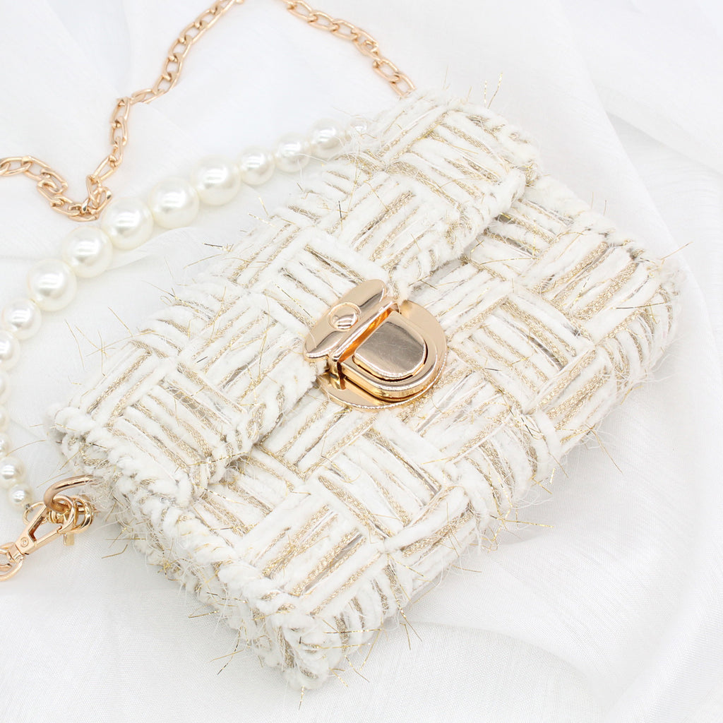DIY Handmade Handbag Kit | Beginner-Friendly 8-Minute Craft Tote Bag Set | Pre-Ready Weaving Shoulder & Crossbody Bag
