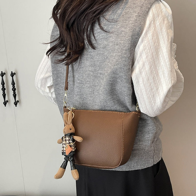 DIY PU Crossbody Bag Kit – Handmade Mini Shoulder Bag Craft Set for Beginners with Video Tutorial