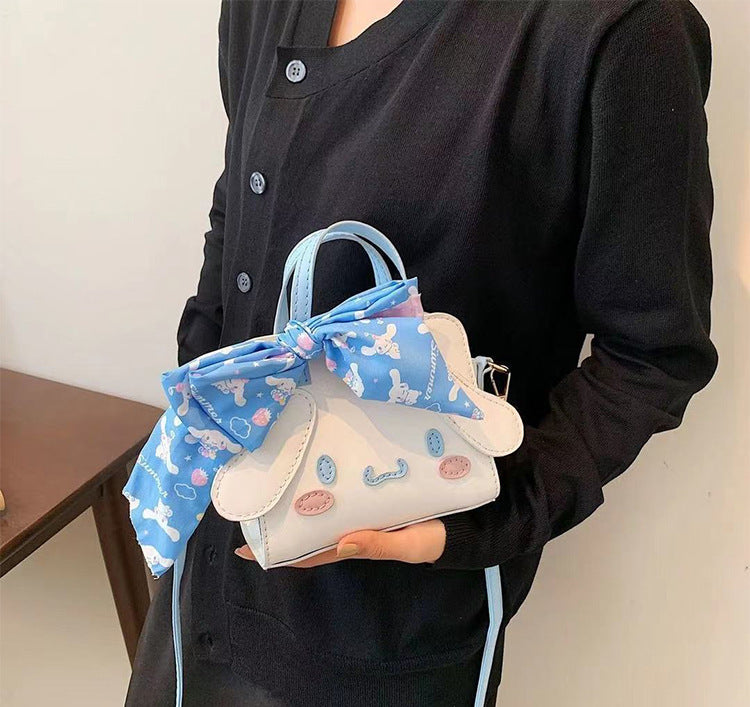 DIY Shoulder Bag Kit for Beginners – Pre-Cut PU Leather Handbag Craft Set with Video Tutorial, Crossbody Tote Purse Making Kit
