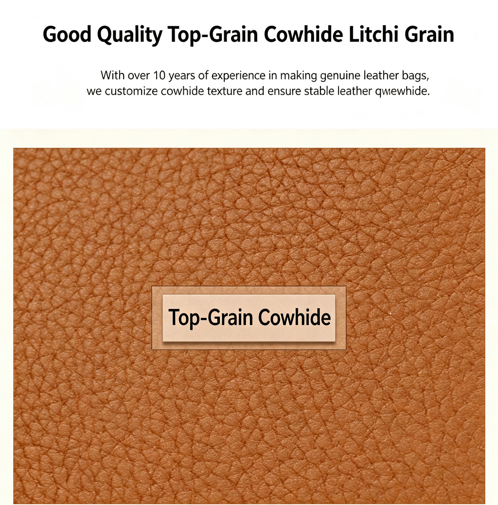 DIY Leather Crossbody Bag Kit for Beginners, Handmade Cowhide Shoulder Bag Sewing Kit, Pre-Cut Leather Craft Kit with Video Tutorial