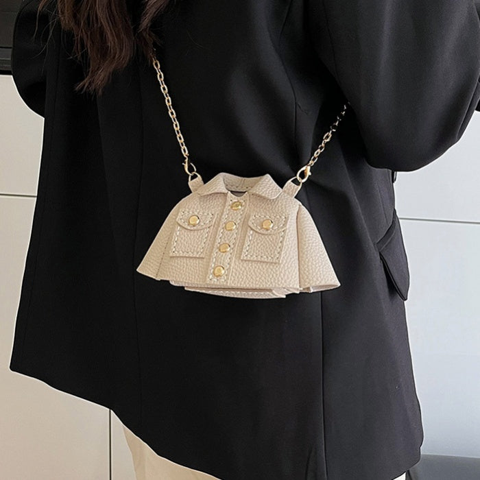 DIY PU Leather Shoulder Bag Kit for Beginners – Handmade Crossbody & Handbag Sewing Kit with Pre-Cut Materials and Video Tutorial