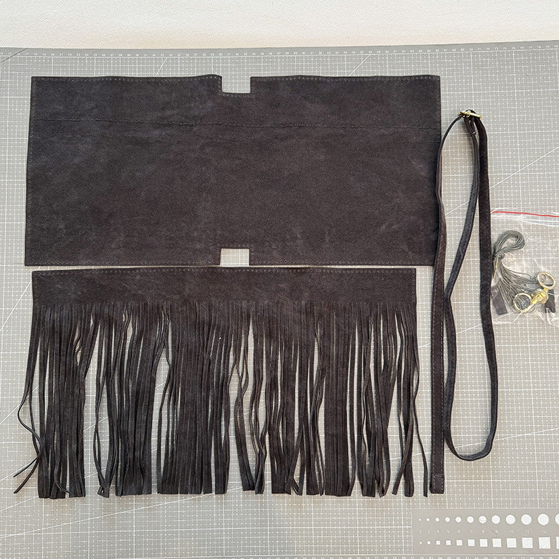 DIY PU Leather Shoulder Bag Kit for Beginners | Handmade Crossbody Bag Craft Set with Video Tutorial | Gift Making Kit