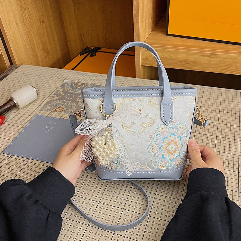 DIY PU Leather Tote Bag Kit | Beginner-Friendly Commuter Shoulder Handbag Craft Set with Video Tutorial