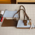 DIY Handmade PU Leather Shoulder Bag Kit – Beginner-Friendly Craft Set with Pre-Cut Materials & Step-by-Step Video Tutorial | Crossbody & Hand Carry Bag