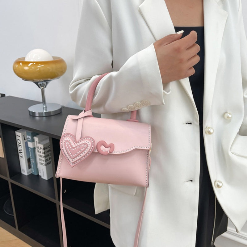DIY PU Leather Shoulder Bag Kit for Beginners – Handmade Crossbody Purse Craft Set with Video Tutorial