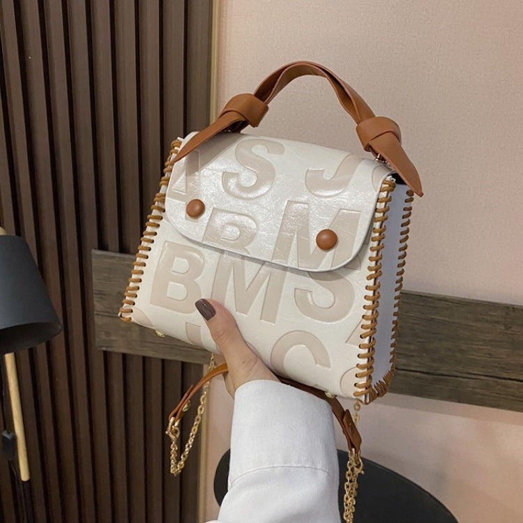 DIY PU Leather Tote Bag Kit for Beginners – Pre-Cut & Pre-Punched Handbag Sewing Kit with Adjustable Strap, Video Tutorial & Complete Materials