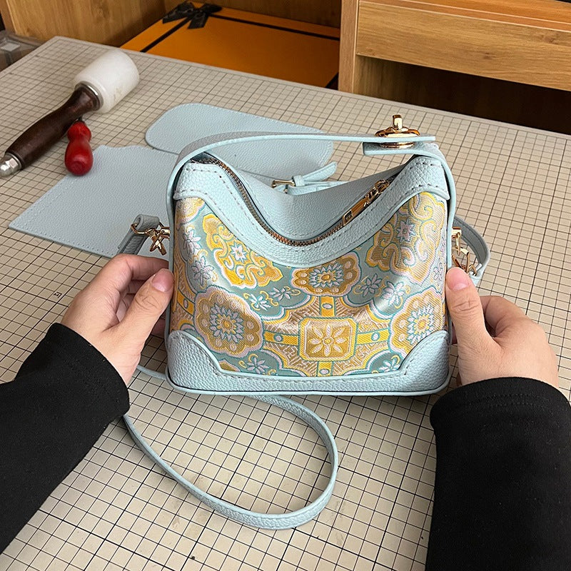 DIY PU Leather Handbag Kit for Beginners | Handmade Crossbody & Shoulder Bag Craft Set with Video Tutorial