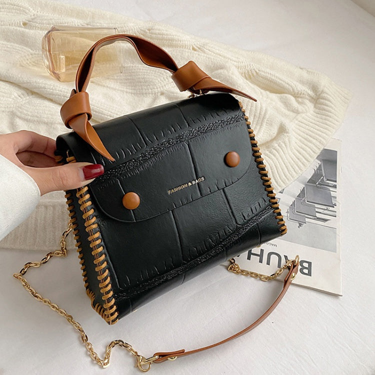 DIY PU Leather Handbag Kit – Beginner-Friendly Handmade Tote Bag Craft Set with Video Tutorial (A/B Styles, Adjustable Strap, Multiple Colors)