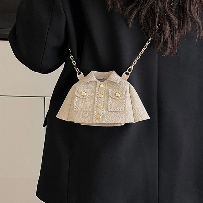 DIY PU Leather Shoulder Bag Kit for Beginners – Handmade Crossbody & Handbag Sewing Kit with Pre-Cut Materials and Video Tutorial