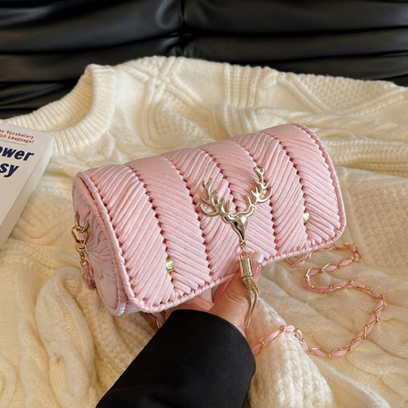 DIY PU Leather Mini Handbag Kit – Handmade Crossbody & Shoulder Bag Craft Kit for Beginners with Video Tutorial