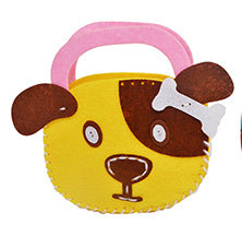 DIY Kids Mini Felt Handbag Sewing Kit for Children | Creative Craft Toy Bag | Parent-Child Educational Activity | Beginner-Friendly Handmade Kit