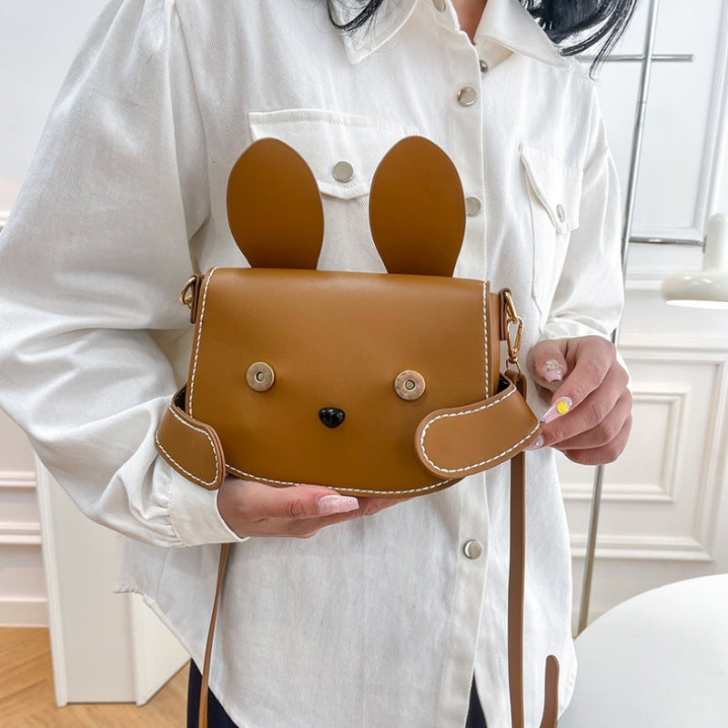 DIY PU Leather Crossbody Bag Kit for Beginners – Handmade Shoulder Purse Sewing Kit with Pre-Cut Pieces & Video Tutorial