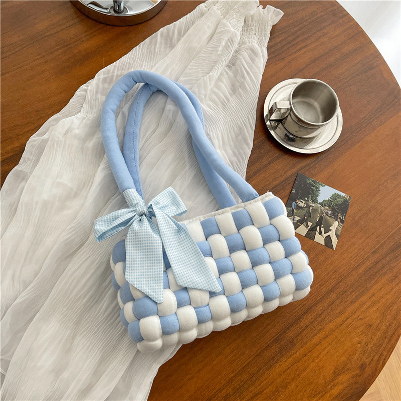 DIY Mini Handbag Kit for Beginners – Handmade Tote & Shoulder Bag Sewing Kit with Video Tutorial