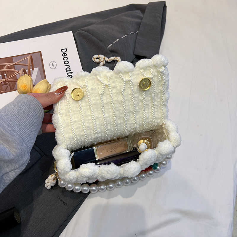 DIY Crochet Shoulder Bag Kit for Beginners – Handmade Crossbody Handbag Craft Kit with Video Tutorial