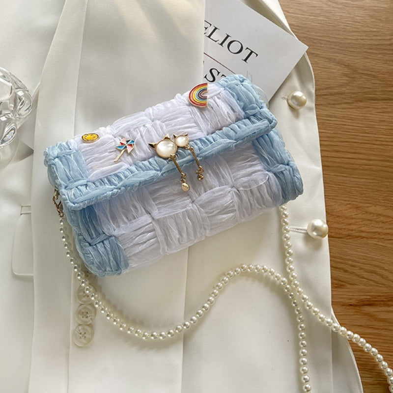 DIY Nylon Shoulder Bag Kit for Beginners – Handmade Crossbody Purse with Video Tutorial & Complete Materials