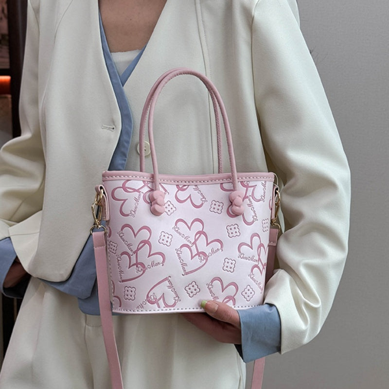 DIY PU Leather Shoulder Bag Kit for Beginners – Handmade Crossbody Purse Sewing Kit with Pre-Cut Pieces & Video Tutorial