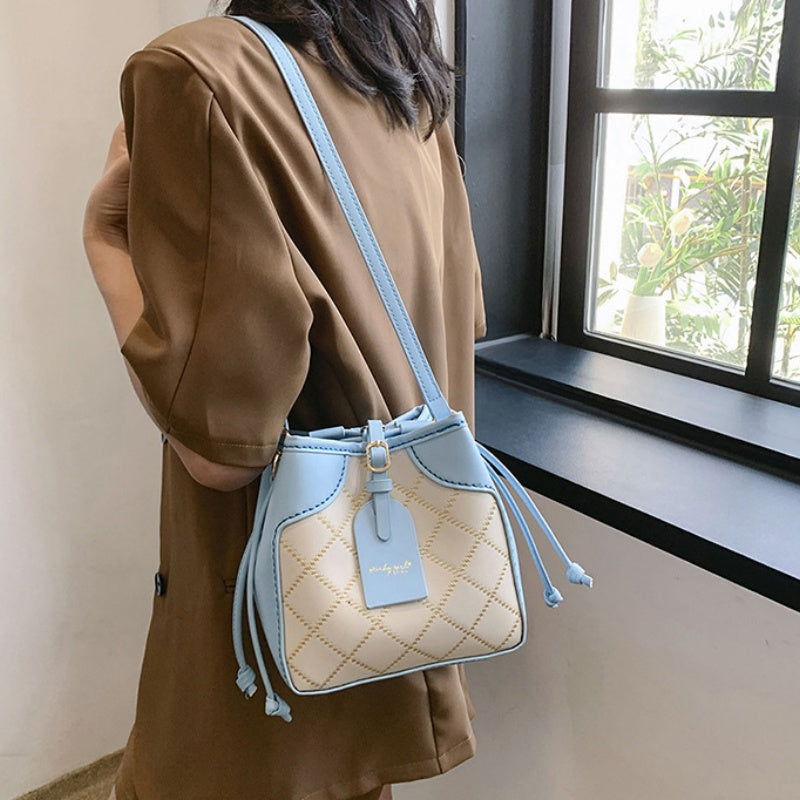 DIY PU Leather Shoulder Bag Kit – Beginner-Friendly Handmade Crossbody Bag Craft Set with Video Tutorial (4 Colors, Easy Sewing Kit)