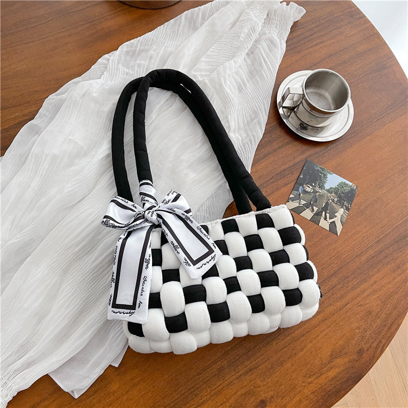 DIY Mini Handbag Kit for Beginners – Handmade Tote & Shoulder Bag Sewing Kit with Video Tutorial