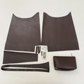 DIY PU Leather Shoulder Bag Sewing Kit for Beginners – Handmade Tote Bag Craft Set with Pre-Cut Materials & Video Tutorial