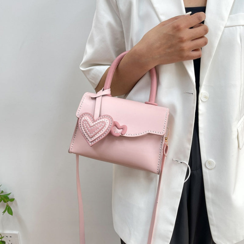 DIY PU Leather Shoulder Bag Kit for Beginners – Handmade Crossbody Purse Craft Set with Video Tutorial