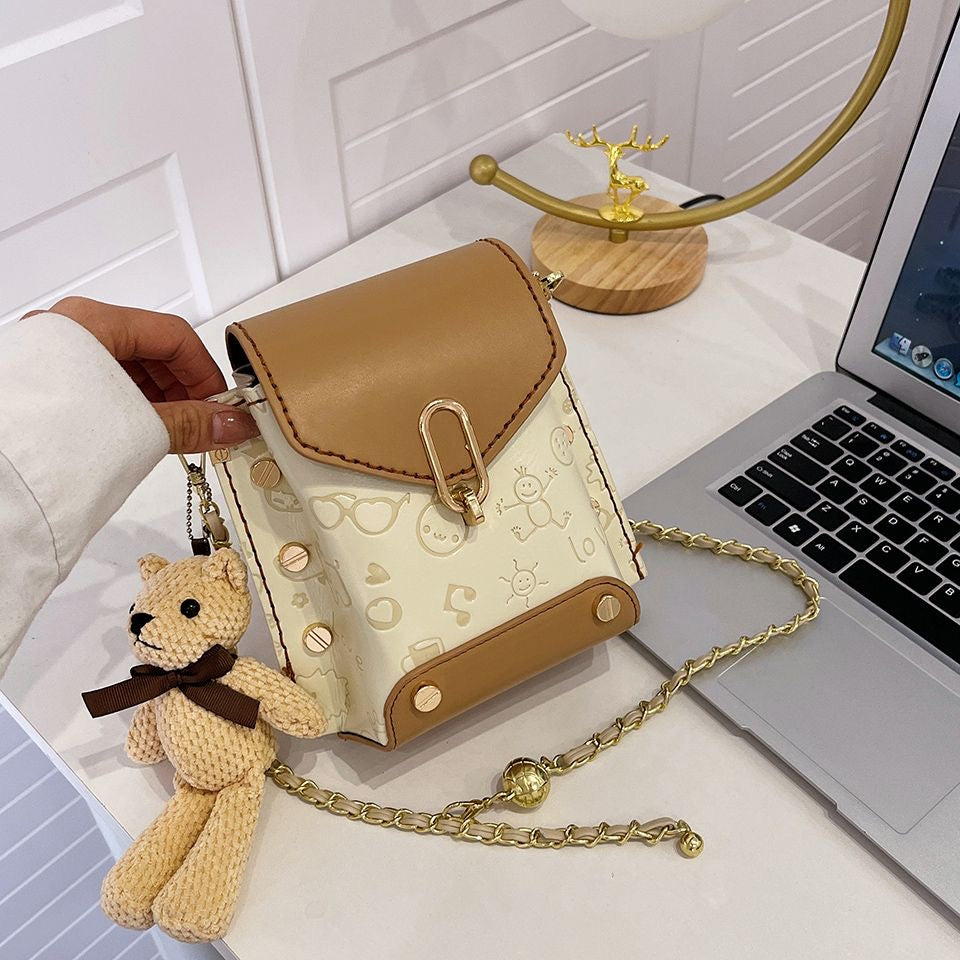 DIY PU Leather Shoulder Bag Kit for Beginners | Handmade Crossbody Purse Sewing Craft Set with Video Tutorial | DIY Fashion Bag Kit